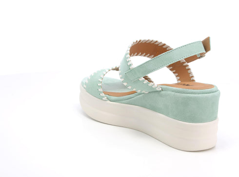 Melluso Donna Sandali Camoscio R80522D-230869 Verde